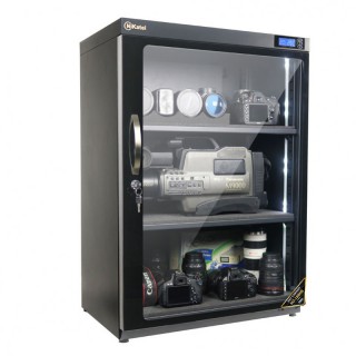 Tủ chống ẩm chuyên dụng Nikatei NC-180HS, viền nhôm mạ bạc (180 lít)